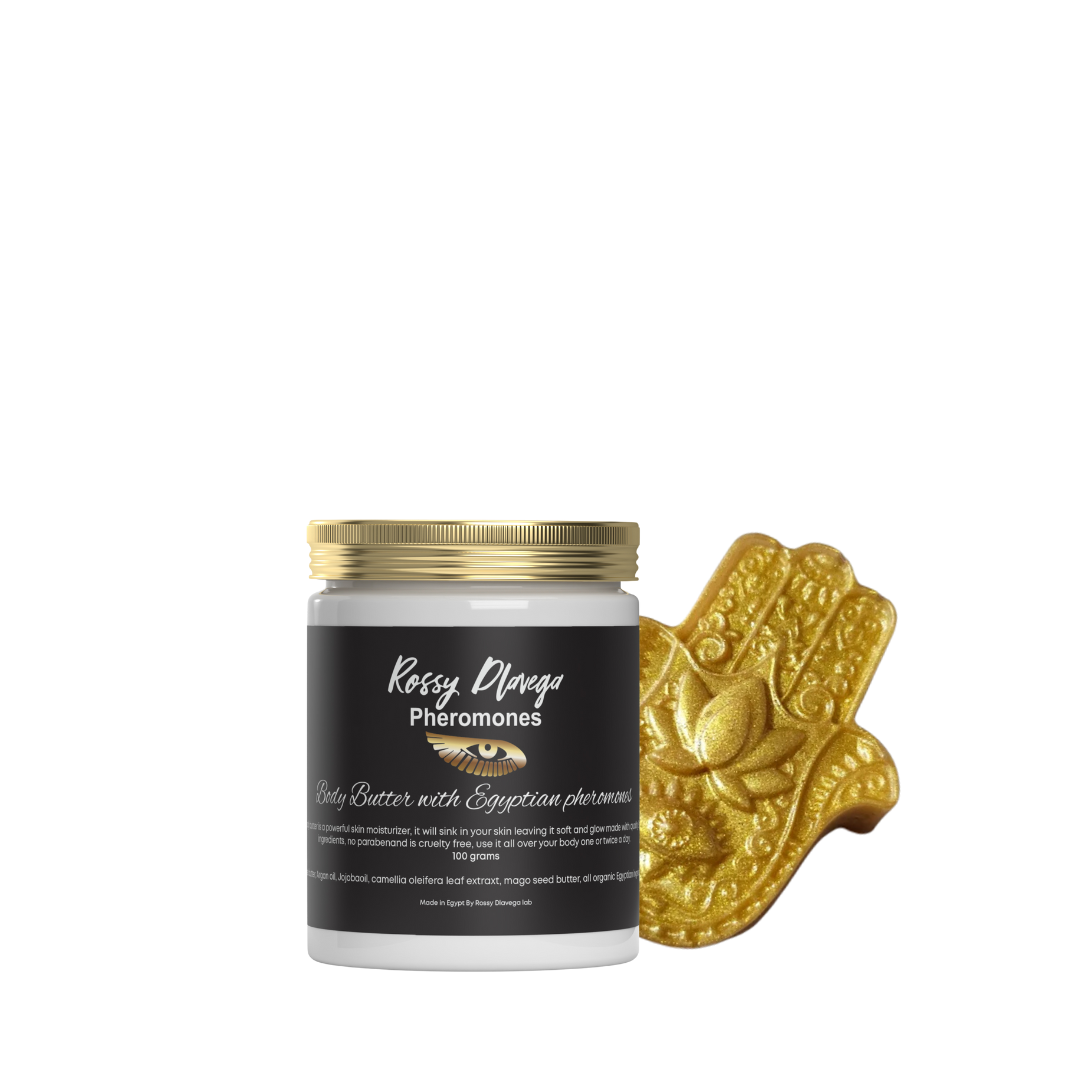 Duo Body Butter y Jabón oro 24k ambos con feromonas Egipcias